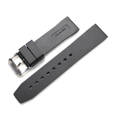 Bonetto Cinturini Carbon Patterned Rubber Strap 22mm Model 324