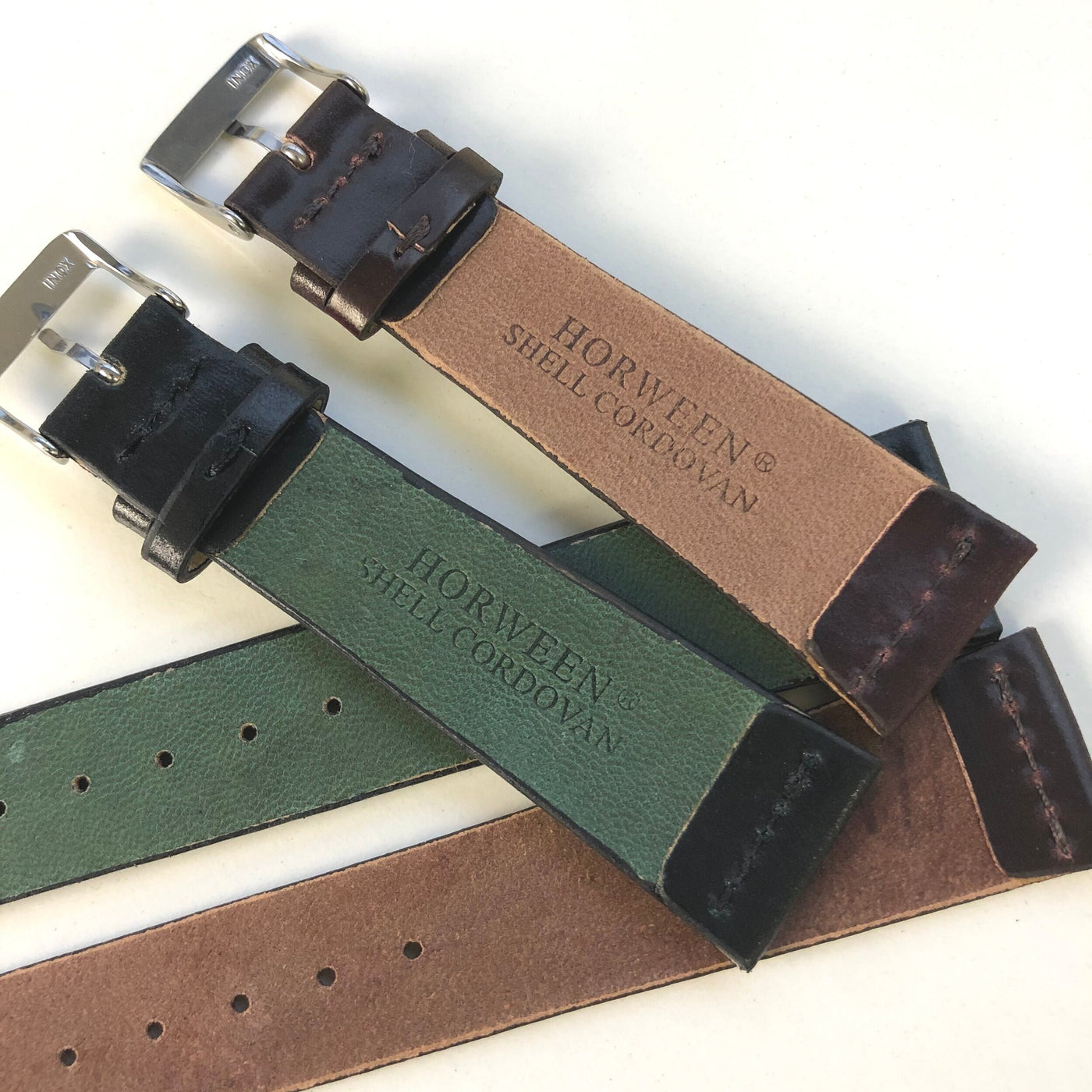 Shell Cordovan by Horween - Unlined Strap