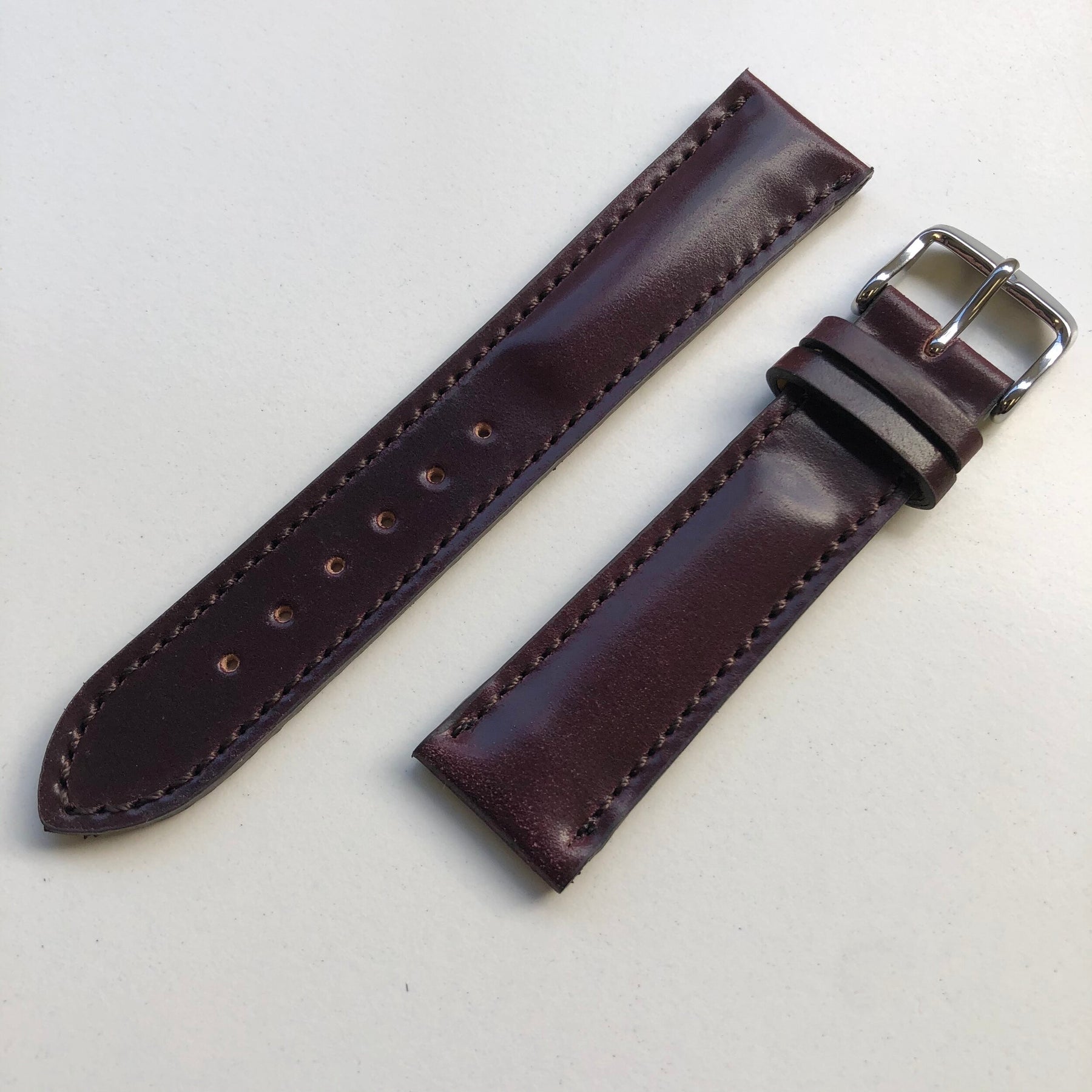 Shell Cordovan by Horween - Padded Strap