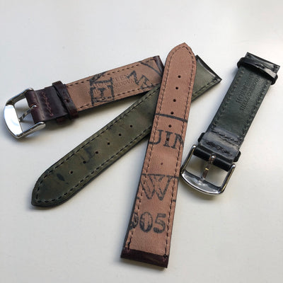 Shell Cordovan by Horween - Padded Strap
