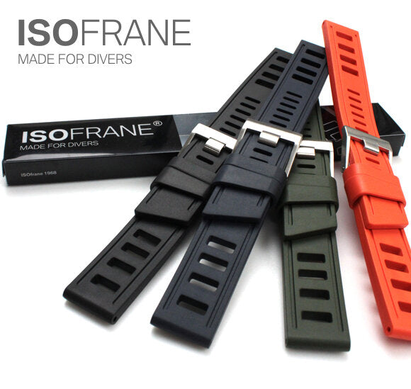 ISOFRANE Dive Rubber Strap w/ RS Buckle Chronoworld