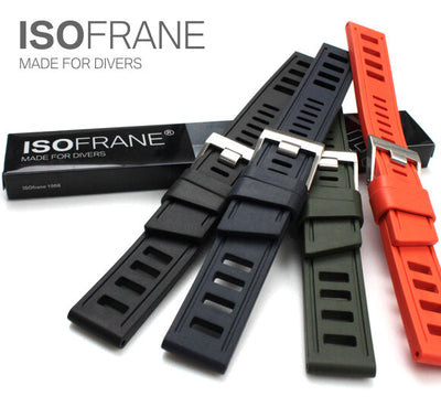 ISOFRANE Dive Rubber Strap w/ RS Buckle