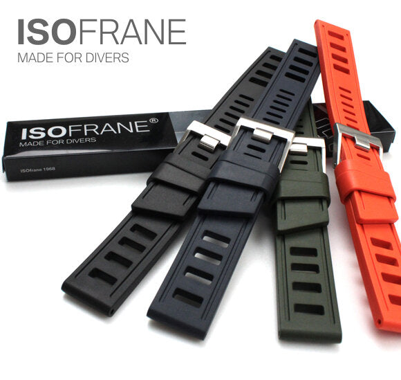 ISOFRANE Dive Rubber Strap w/ RS Buckle