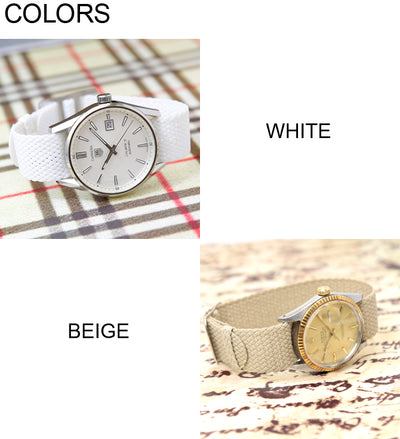 Perlon Strap w/ 316L stainless steel buckle