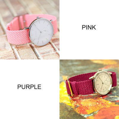 Perlon Strap w/ 316L stainless steel buckle