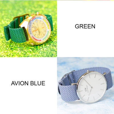Perlon Strap w/ 316L stainless steel buckle